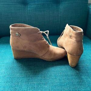 Suede ankle boots